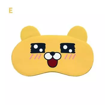 Мультяшная маска для глаз с пузырем со льдом, летняя затеняющая маска для сна, специальная маска для глаз, милая маска для глаз с мешком со льдом E