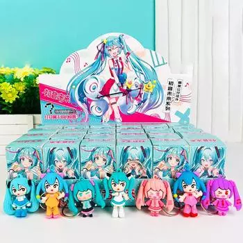 Мультяшная милая капибара слепая коробка брелок кавайная фигурка таинственная коробка кулон креативная сумка украшения аксессуары подарок