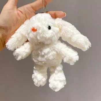 Мультяшная милая кукла-кролик Бонни, симпатичная подвеска-брелок, мультяшная плюшевая кукла-вислоухий кролик, симпатичная кукла-сумка для одежды