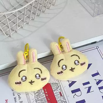 Мультяшная милая плюшевая игрушка Усаги, брелок для ключей, подвеска, брелок для кукол, сумка для подвесных украшений, рюкзак, аксессуары, детские подарки