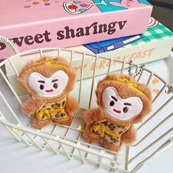 Мультяшная милая плюшевая обезьянка Journey West кукла игрушка кулон рюкзак подвески украшения подарки