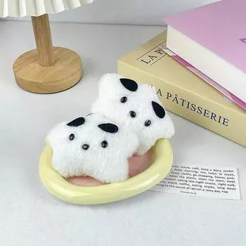 Мультяшная милая собака-звезда, сжимающая брелок, подвеска, автомобильный брелок, изысканный кавайный рюкзак, украшения, аксессуары, подарки 9 * 4 * 6cm