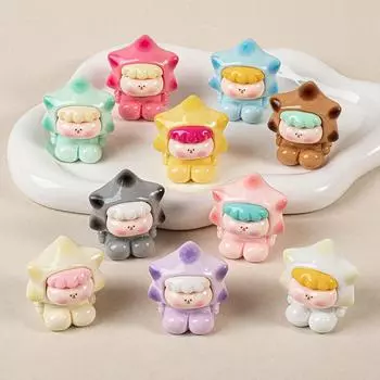 Мультяшная мини-кукольная фигурка, микро-ландшафтное украшение, креативный домашний декор своими руками, аксессуары, украшения для салона автомобиля, подарки