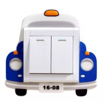 Мультяшная моющаяся паста для выключателя света силиконовая крышка розетки антипригарная паста силиконовая крышка розетки настенный выключатель панель декор