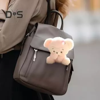 Мультяшная обезьяна кукла мягкая кукла-животное кулон брелок PP хлопок наполнитель рюкзак автомобиль офис домашний декор подарок светло-коричневого