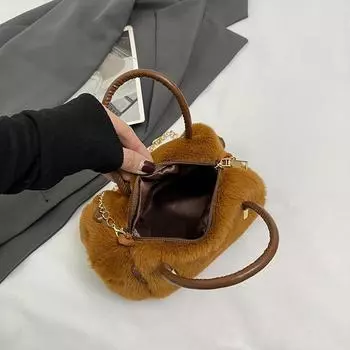 Мультяшная персональная сумка через плечо Kawaii Capybara, забавный милый плюшевый рюкзак Capybara, большая вместимость, универсальная сумка-тоут