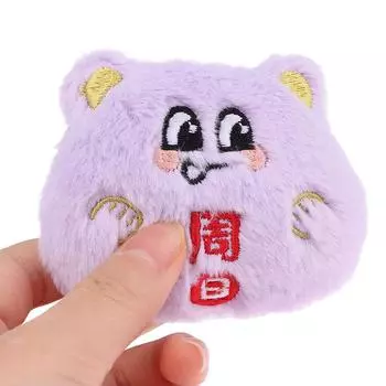 Мультяшная пищащая кукла, плюшевая кукла, подвески, медведь, милые студенческие сумки, украшения, игрушки A1