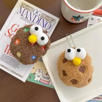 Мультяшная плюшевая большая глазная забавная кукла игрушка кулон брелок рюкзак подвески украшения as the picture