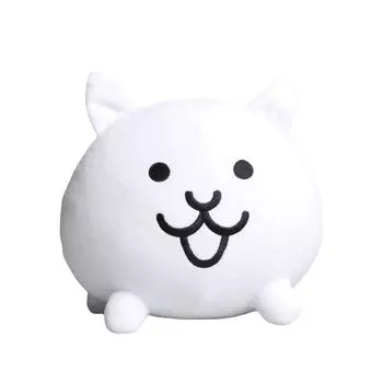 Мультяшная плюшевая игрушка Мягкая плюшевая игрушка Милая игрушка Плюшевая игрушка One Size белый