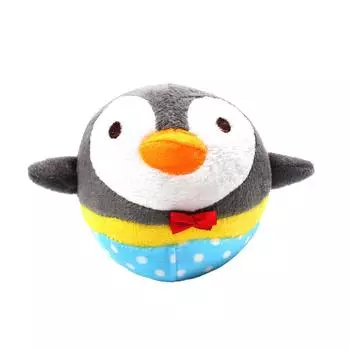 Мультяшная плюшевая игрушка пищащая милая ярких цветов мягкая приятная на ощупь игрушка-мягкое животное для новорожденных