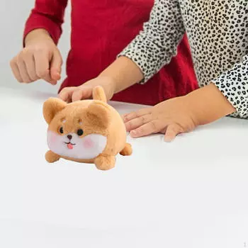 Мультяшная плюшевая игрушка с интерактивными функциями для девочек Shiba Inu