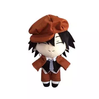 Мультяшная плюшевая кукла Bungou Stray Dogs Edogawa Rampo 20 см, милая мягкая игрушка-подушка в стиле аниме