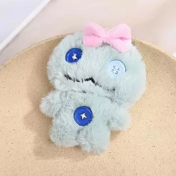 Мультяшная плюшевая кукла с бантом, игрушка, брелок, сумка, кулон с пуговицами, подарки своими руками, брелок, подвеска, милые милые плюшевые куклы, подвесные украшения