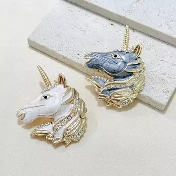 Мультяшная ретро-брошь женская серебряная игла одежда ниша высокого класса чувство искусства личность преувеличенная булавка своими руками