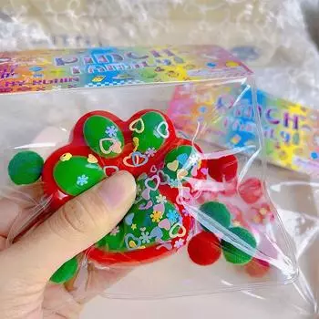 Мультяшная рождественская игрушка-лапка для кошек Mochi, медленный отскок, декомпрессия, снятие стресса, вентиляционная игрушка для детей, непоседа, сенсорная игрушка A1