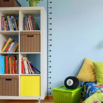 Мультяшная шкала высоты настенная наклейка креативная мера высоты детская линейка для роста настенная самоклеящаяся наклейка украшение комнаты