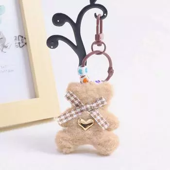 Мультяшная сумка подвеска аксессуары любовное письмо сумка украшение маленький медведь брелок милый плюшевый брелок