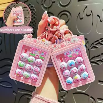 Мультяшная сумка подвесные украшения вишневый цвет кролик автомобильный брелок офис досуг развлечения Style 1