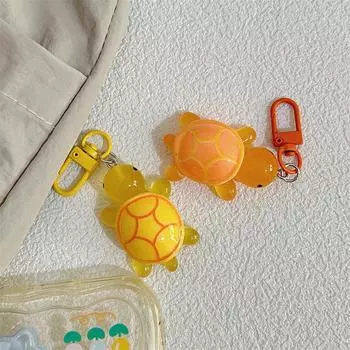 Мультяшная светящаяся цветная черепаха брелок для рюкзака подвески украшения подарки мятный зеленый