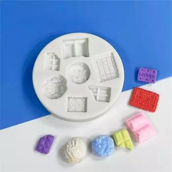 Мультяшное мороженое, конфеты, торты, силиконовые формы, сделай сам, шоколад ручной работы, крафтовые торты, украшения для десертов, гаджеты для выпечки, новые One Size