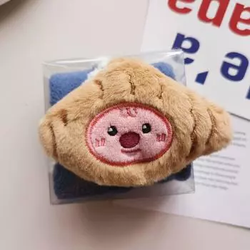 Мультяшное полотенце из кораллового флиса «Маленький бобр» на сувенир, квадратное полотенце, полотенце для рук One Size