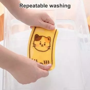 Мультяшное сиденье для унитаза, моющийся чехол, клейкий удобный мягкий универсальный чехол для унитаза, украшения синий