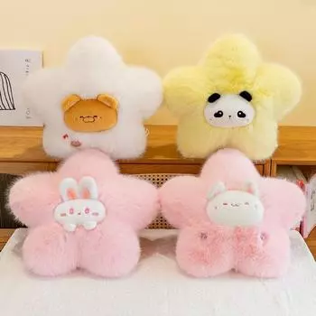 Мультяшное животное, милый плюшевый медведь, звезда, подушка, кукла, подарок для девочки, подушка для сна, тряпичная кукла 45cm 0.5kg