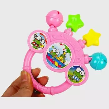 Мультяшные детские колокольчики, погремушки, рожденные игрушки, ручные игрушки, инструменты, музыкальная игрушка