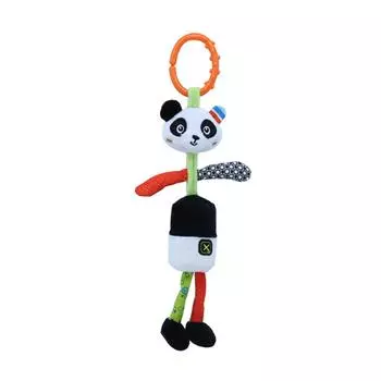 Мультяшные детские коляски с животными, подвесные колокольчики, погремушки, плюшевые игрушки-куклы