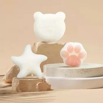 Мультяшные детские щетки для купания, милые морские звезды, кошачьи когти, губка для душа для новорожденных, мягкий, нежный мяч для растирания, аксессуары для детской ванны