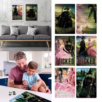 Мультяшные головоломки, головоломки, креативные подарки, детские подарки, настенные украшения One Size