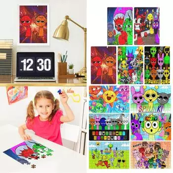 Мультяшные головоломки, головоломки, креативные подарки, детские подарки, настенные украшения One Size