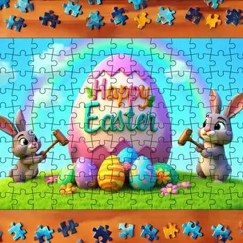 Мультяшные головоломки, головоломки, креативные подарки для семьи и детей, головоломки, детские подарки, настенные украшения, аксессуары One Size белый