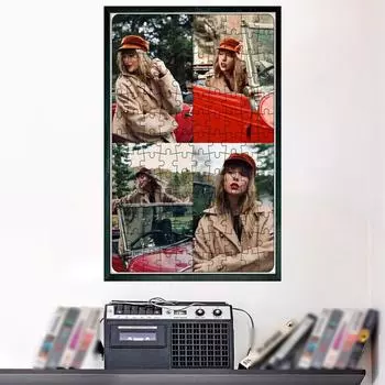 Мультяшные головоломки, головоломки, креативные подарки для семьи и детей, головоломки, детские подарки, настенные украшения, аксессуары One Size белый