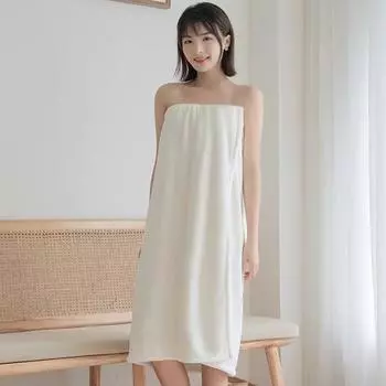 Мультяшные куклы могут носить банные полотенца, женские коралловые флисовые банные платья, взрослые большие полотенца без бретелек, впитывающие, быстросохнущие