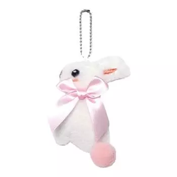 Мультяшные куклы, подвески на сумку, брелок-подвеска, плюшевый кролик, брелок-подвеска, плюшевый материал, подвеска на рюкзак, подарок для детей розовый