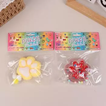 Мультяшные милые мягкие липкие кошачьи лапки серии медленно восстанавливающиеся сжимаемые игрушки креативные детские игрушки для снятия стресса подарки на день рождения A1