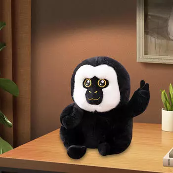 Мультяшные мягкие игрушки с белым лицом и обезьяной, украшение для спальни, мягкая игрушка для сна, мягкая для взрослых 35cm