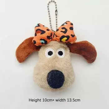 Мультяшные плюшевые игрушки брелок аниме милый щенок мягкие куклы брелок кулон рюкзак украшения аксессуары подарки на день рождения