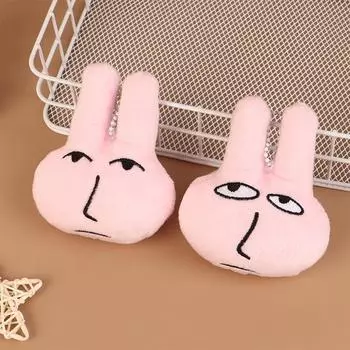 Мультяшные плюшевые игрушки Розовый кролик Украшения для комнаты Декор Кукла Плюшевый брелок для рождественских подарков