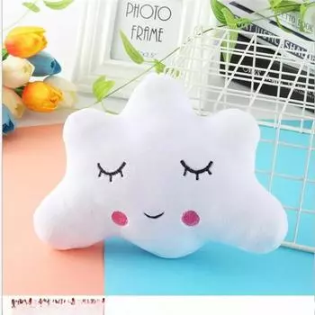 Мультяшные плюшевые игрушки Звезда Луна Милые разные формы Выражение Облако Мягкая игрушка Куклы для вечеринки Подарки для девочки 15 см 15CM