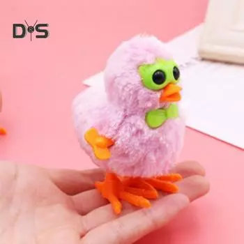 Мультяшные плюшевые очки цыпленок заводная кукла интерактивная детская игрушка