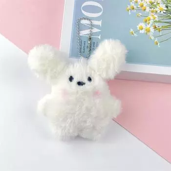 Мультяшные румяна в пудре, плюшевая кукла-щенок, игрушка-подвеска, брелок, украшения для подвешивания на рюкзак, подарки