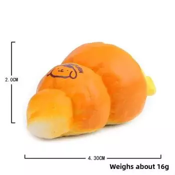 Мультяшные украшения из смолы в виде булочек для бургеров и чашек с Помпомпурином для подарков на вечеринки и Bread