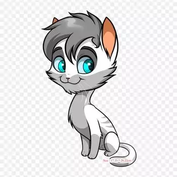 Мультяшные усы в стиле чиби, железные нашивки для одежды, наклейки с аппликациями на одежду, термочувствительная нашивка на заказ