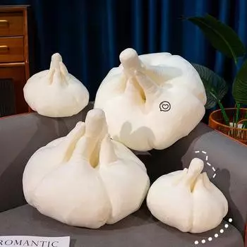 Мультяшные забавные овощи, связанные с чесноком, острые баклажаны, плюшевые куклы, украшения для дивана и ножек 25cm