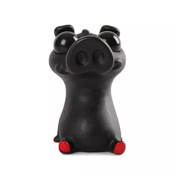 Мультяшные животные Мягкие TPR Забавные сжимаемые игрушки Выстрел из глаз Вентиляционная кукла Декомпрессия Flippy Squeeze Куклы Игрушки для вечеринок Black cat