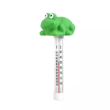 Мультяшные животные Надувной градусник для бассейна 10 мл One Size зелёный