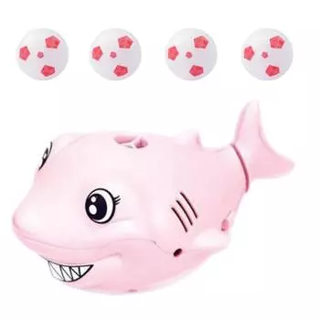 Мультяшный акула вентилятор подвесной мяч игрушка USB зарядка акула вентилятор плавающий мяч игрушка для детей розовый
