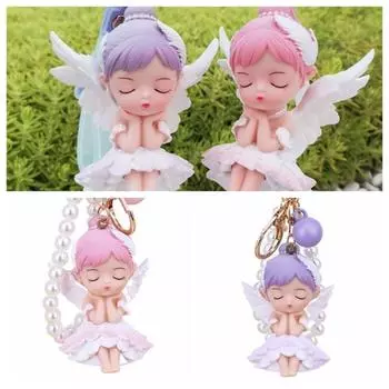 Мультяшный ангел нежный брелок милый хранитель брелок Белла брелки подарки для девочек A